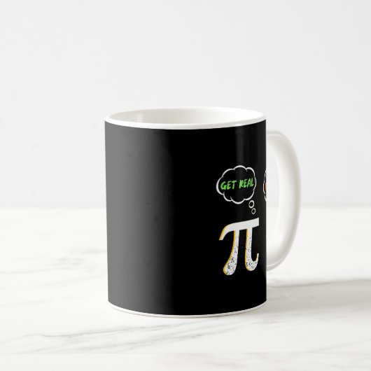 Mug Pi Be Rational Get Real - Enseignant Math - Math H (Devant droit)