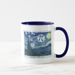 Mug Pi dans le ciel