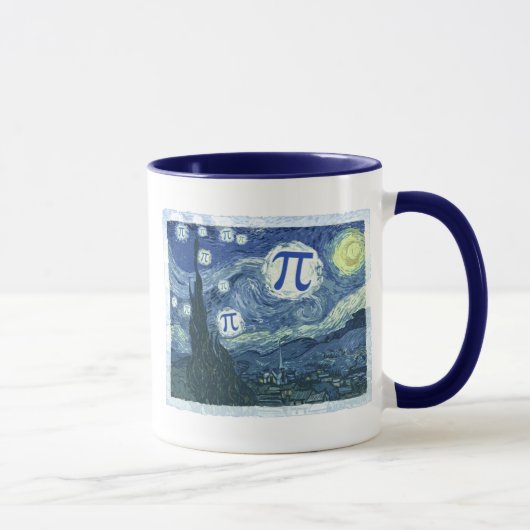 Mug Pi dans le ciel (Droite)