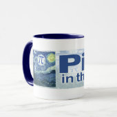 Mug Pi dans le ciel par des studios de Mudge (Devant gauche)