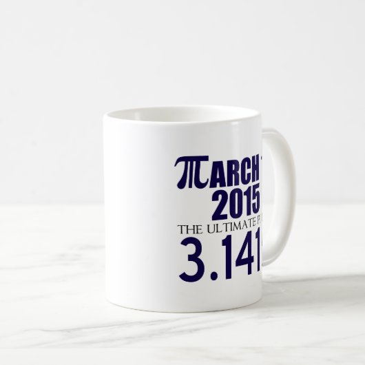 Mug Pi Day 2015 (Devant droit)