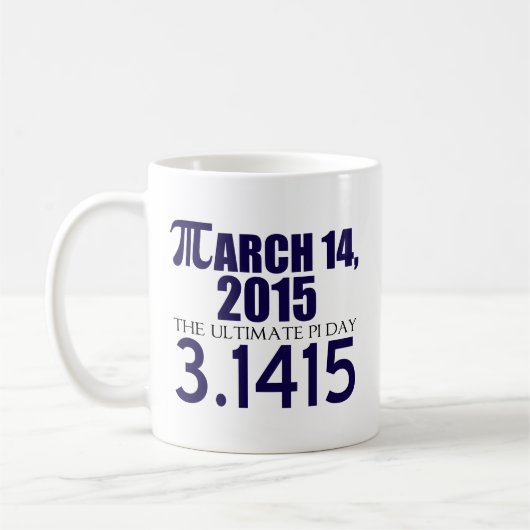Mug Pi Day 2015 (Gauche)