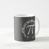 Mug Pi Day PiDay Chalkboard Education (Devant droit)