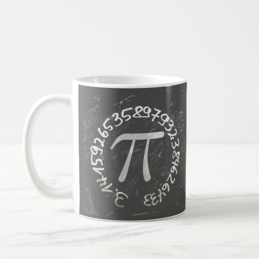 Mug Pi Day PiDay Chalkboard Education (Gauche)