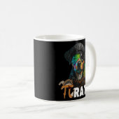 Mug Pi Day Pirate Chien 3 14 Maîtrise en sciences math (Devant droit)