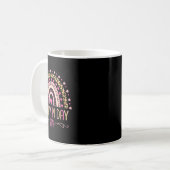 Mug Pi Day Spiral Pi Math Enseignant 3.14 Leopard Arc- (Devant gauche)
