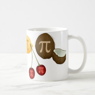Mug Pi Day sur diverses confitures de fruits