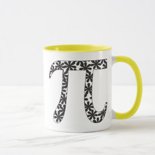 Mug Pi floral