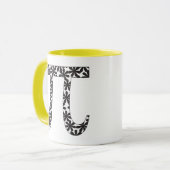 Mug Pi floral (Devant gauche)