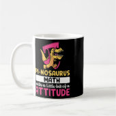 Mug Pi Math Mathematics Dinosaur Dino Pi Day  (Gauche)