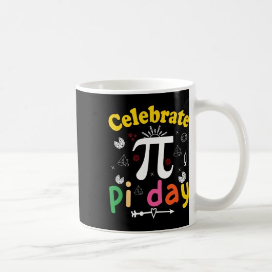 Mug Pi Math Science Stem Don 3.14 Pi Jour 1 (Droite)