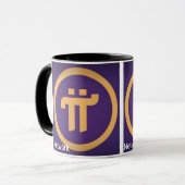 Mug Pi Network Experience avec des conceptions Customi (Devant gauche)