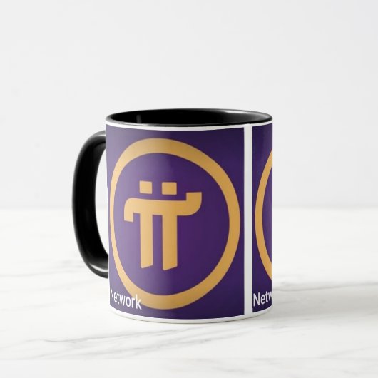Mug Pi Network Experience avec des conceptions Customi (Devant gauche)