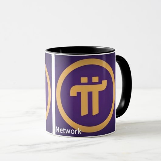 Mug Pi Network Experience avec des conceptions Customi (Devant droit)