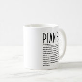 Mug Pianiste (Devant droit)