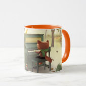 Mug Pianiste des bois (Devant droit)