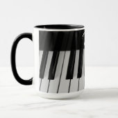 Mug Pianiste professionnel élégant (Gauche)