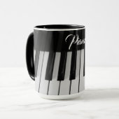 Mug Pianiste professionnel élégant (Devant gauche)