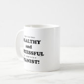 Mug Pianiste riche et prospère (Devant gauche)