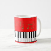Mug Piano (Devant droit)
