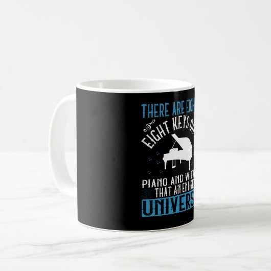 Mug Piano - (Devant gauche)