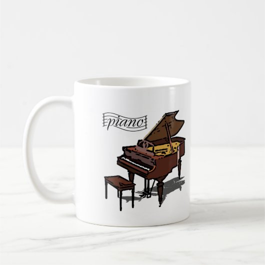 Mug Piano à queue (Gauche)