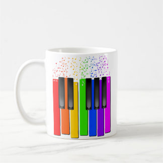 Mug Piano Clavier Enfants Couleurs Mignonnes Pour Garç