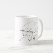 Mug Piano de jazz (Devant droit)