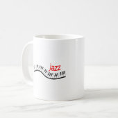 Mug Piano de jazz (Devant gauche)