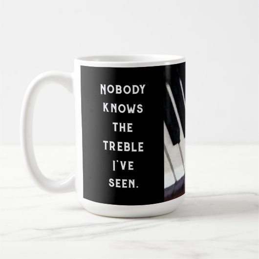 Mug Piano Enseignant Pianiste (Gauche)