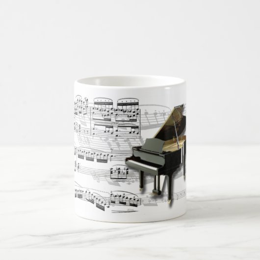 Mug Piano et séparation (Centre)
