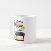Mug piano gazelle (Devant gauche)