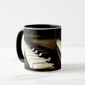 Mug PIANO KEYS Mug-Amateur de musique (Devant gauche)