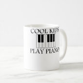 Mug Piano Men Women And Kids Styles (Devant droit)