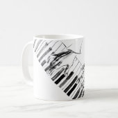 Mug Piano music (Devant gauche)