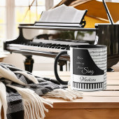 Mug Piano personnalisé