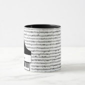 Mug Piano personnalisé (Centre)