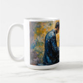 Mug Piano Player - Peinture à l'huile (Gauche)