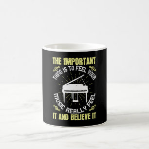Mug Piano - Ressentez et croyez en la musique
