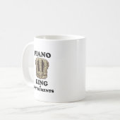 Mug Piano-roi des instruments (Devant gauche)