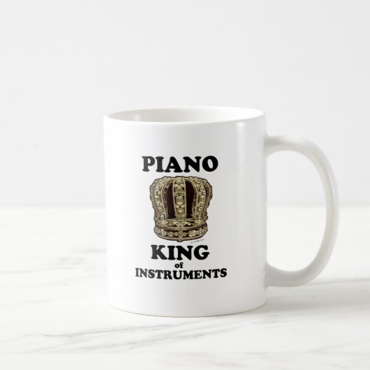 Mug Piano-roi des instruments (Droite)