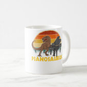 Mug Pianosaurus Pianist Player Piano (Devant droit)
