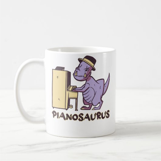 Mug Pianosaurus Piano (Gauche)