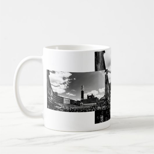 Mug Piazza del Campo, Sienna.Italy (Gauche)