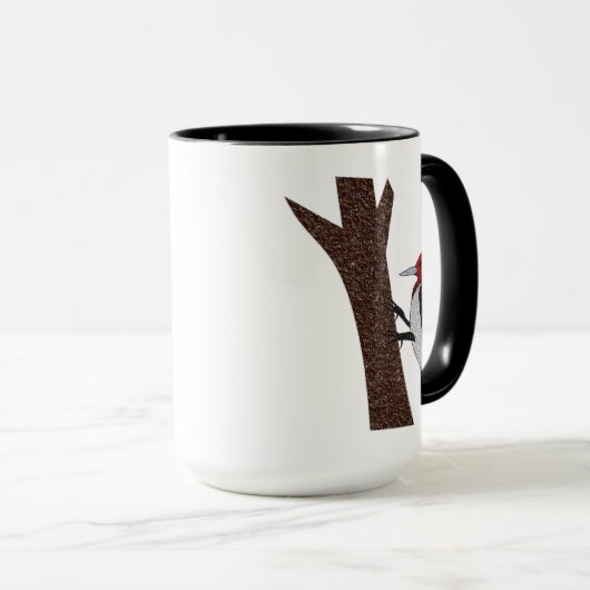 Mug Pic à tête rouge (Devant droit)