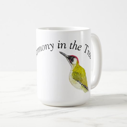 Mug Pic d'aquarelle (Devant droit)