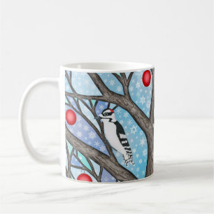 Mug Pic-de-bois dans le vitrail de Noël