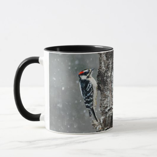 Mug Pic Downy en neige - Photo originale (Gauche)