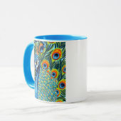 Mug Pic en plumes I (Devant gauche)