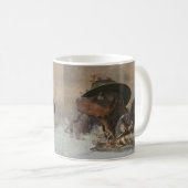 Mug Picardy Spaniel, Saison Chasse (Devant droit)
